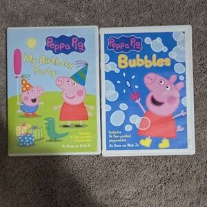 Peppa Pig My Birthday Party and Bubbles DVD Set